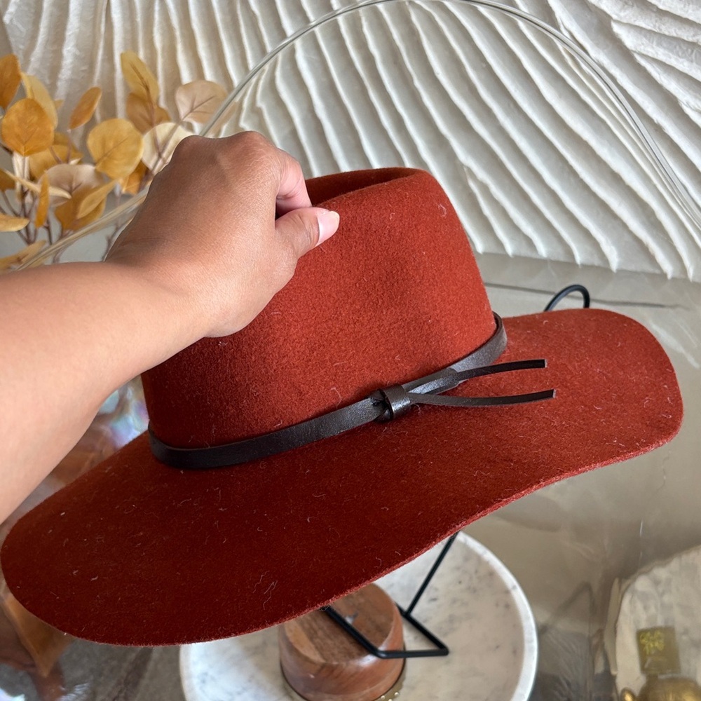 100% Wool Copper Fall Hat - Picture 7 of 7